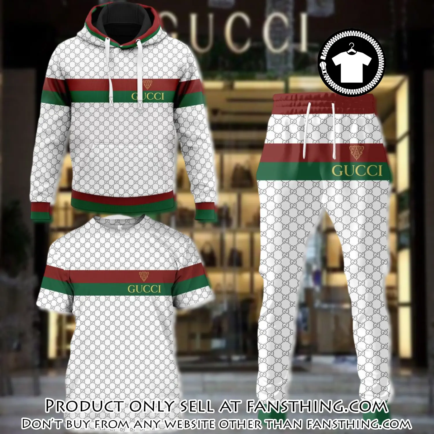 Gucci luxury brand combo tshirt hoodie long pants set trending 24 outfit sport lcs1038 fst5531840